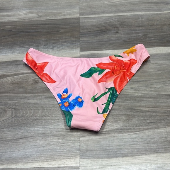 🏴 SHEIN floral bathing suit bottoms size large NEW - Picture 6 of 6